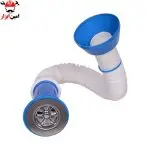سیفون فلکسی یک لنگه با سوسک استاپ 80 سانتی متر